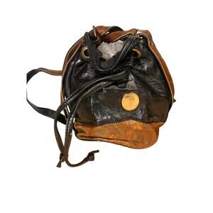 Carina Drawstring Bag New‎ *please read* Black Vintage